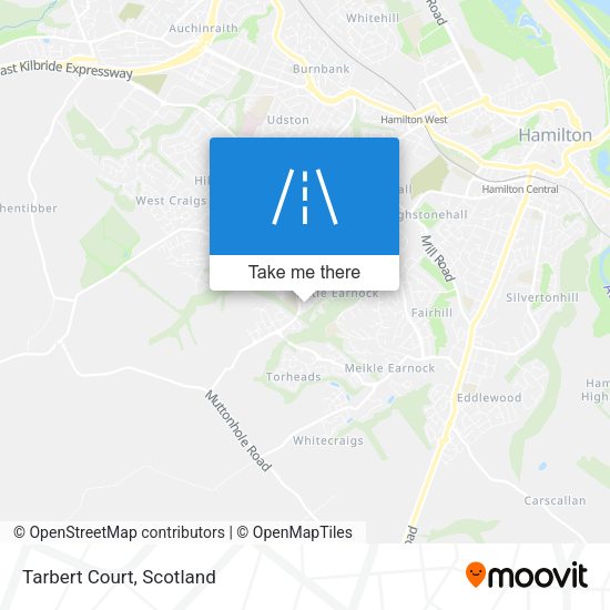 Tarbert Court map