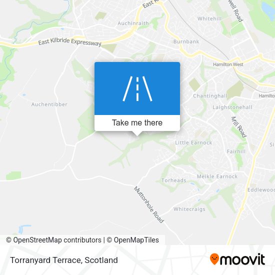 Torranyard Terrace map