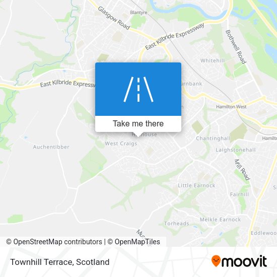 Townhill Terrace map