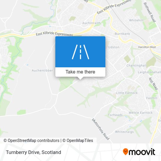 Turnberry Drive map