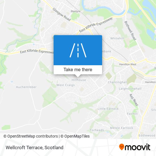 Wellcroft Terrace map
