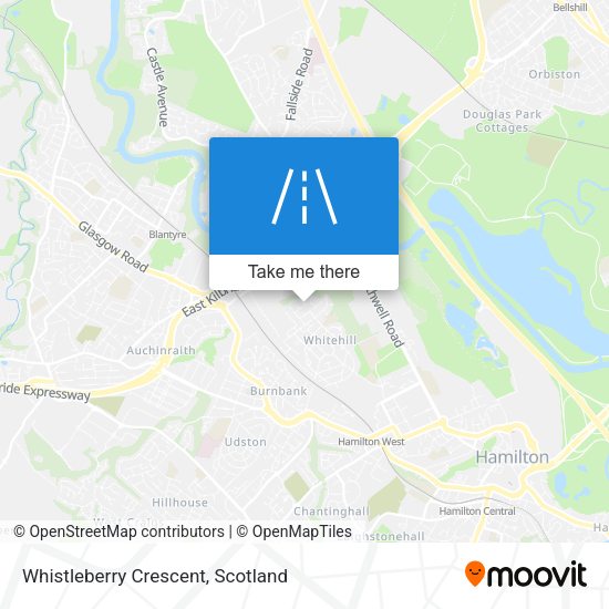 Whistleberry Crescent map