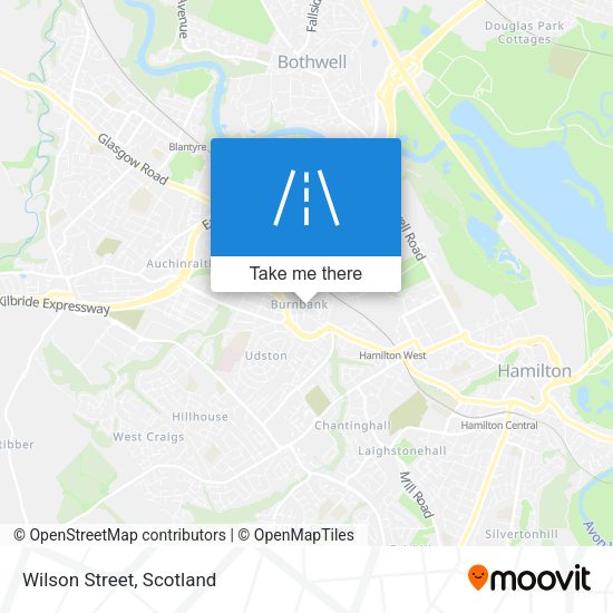 Wilson Street map