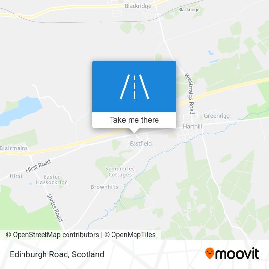 Edinburgh Road map