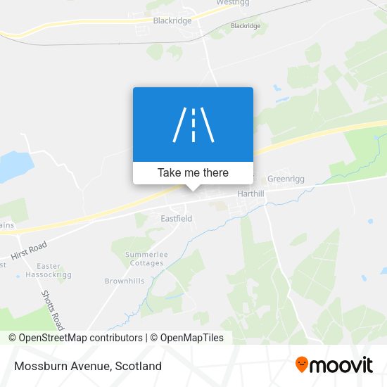 Mossburn Avenue map