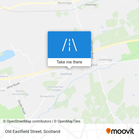 Old Eastfield Street map