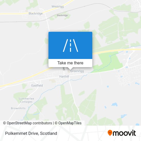 Polkemmet Drive map