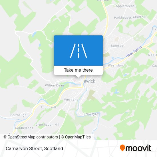 Carnarvon Street map