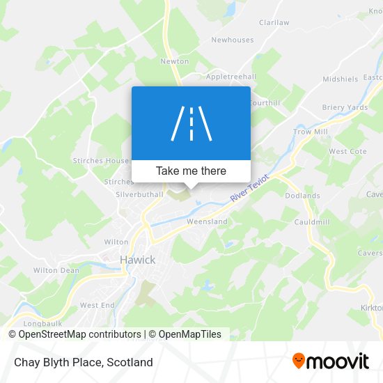Chay Blyth Place map