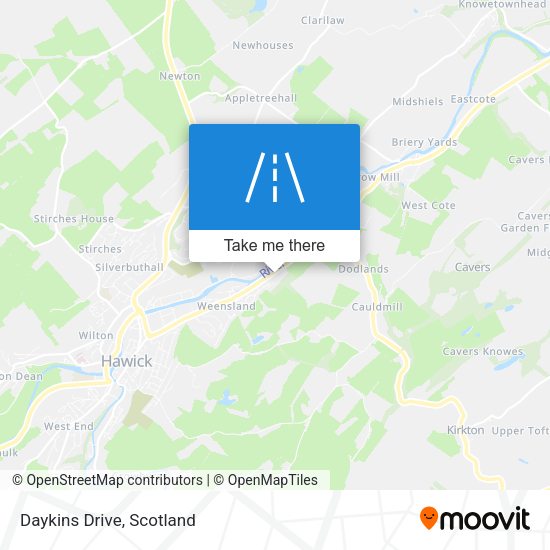 Daykins Drive map