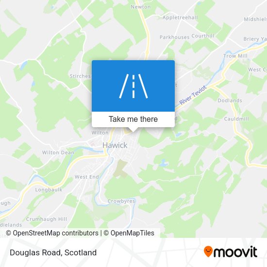 Douglas Road map