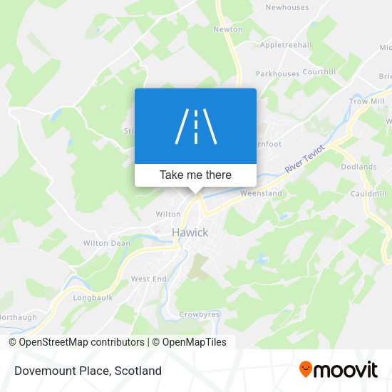 Dovemount Place map