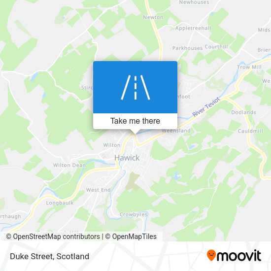 Duke Street map