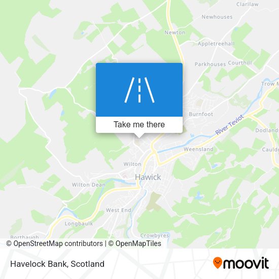 Havelock Bank map