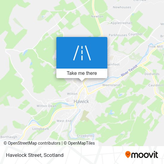 Havelock Street map