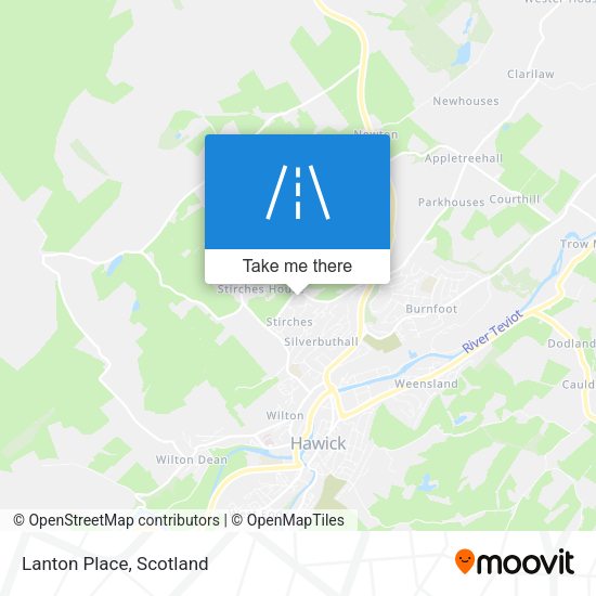 Lanton Place map
