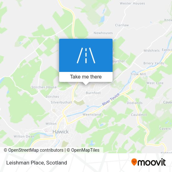 Leishman Place map