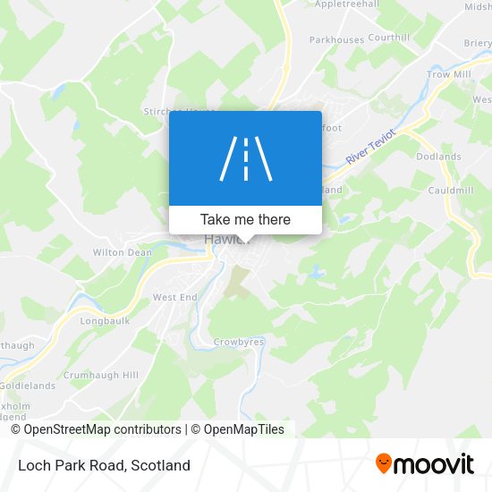 Loch Park Road map