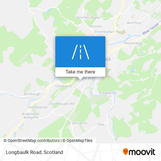 Longbaulk Road map