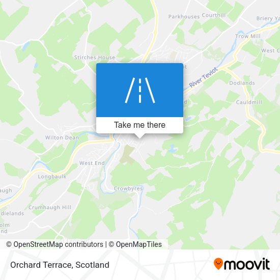 Orchard Terrace map