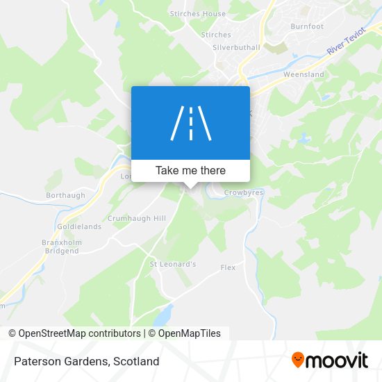 Paterson Gardens map