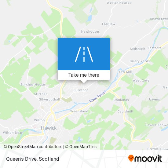 Queen's Drive map