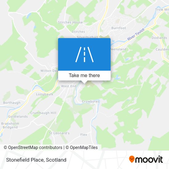 Stonefield Place map