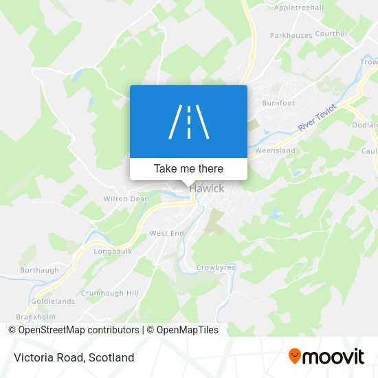 Victoria Road map