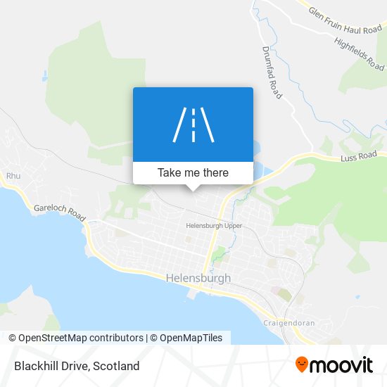 Blackhill Drive map