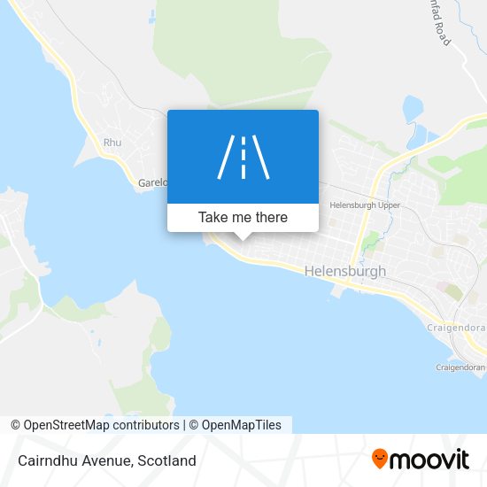 Cairndhu Avenue map