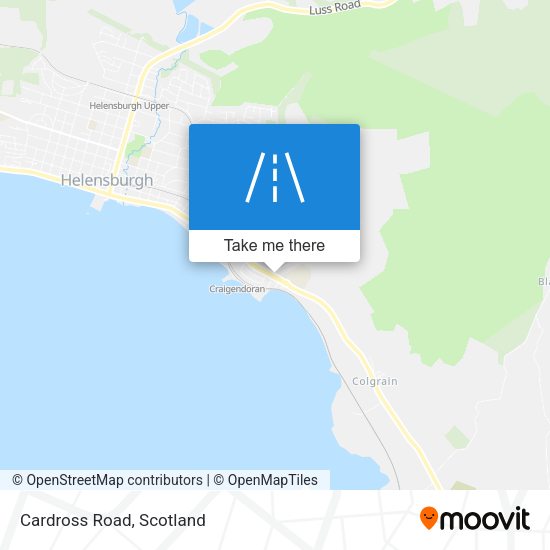 Cardross Road map