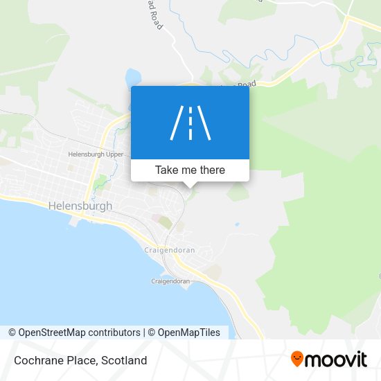 Cochrane Place map