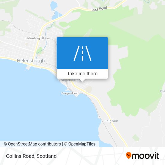 Collins Road map