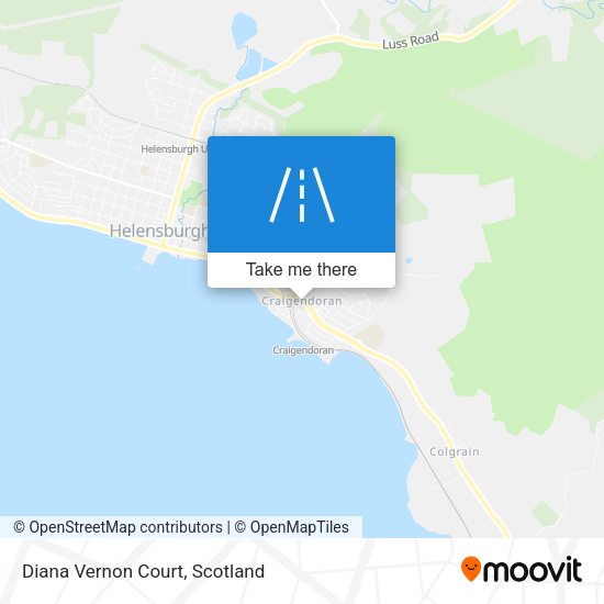 Diana Vernon Court map
