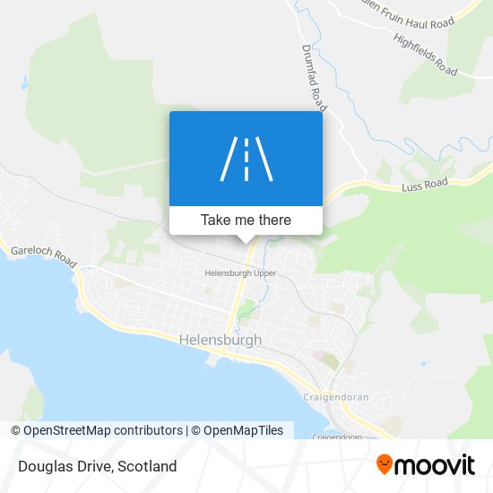 Douglas Drive map