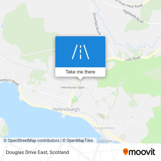 Douglas Drive East map