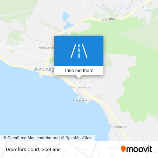 Drumfork Court map