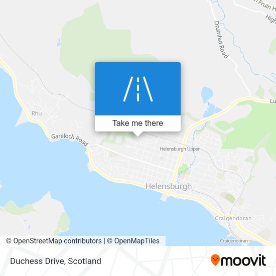 Duchess Drive map