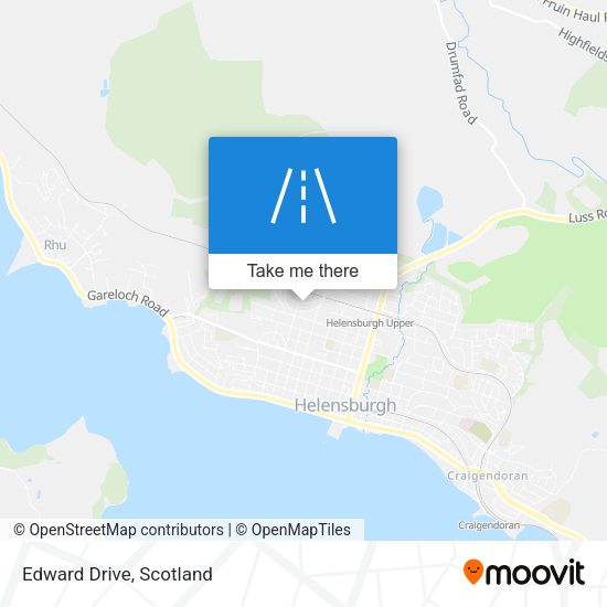 Edward Drive map