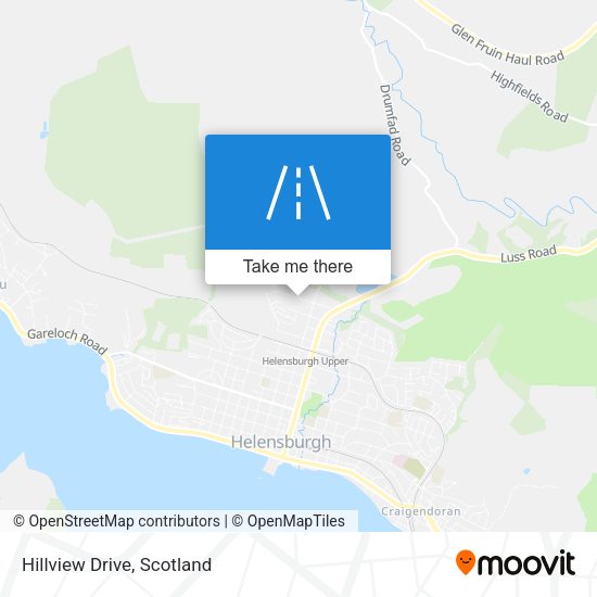 Hillview Drive map