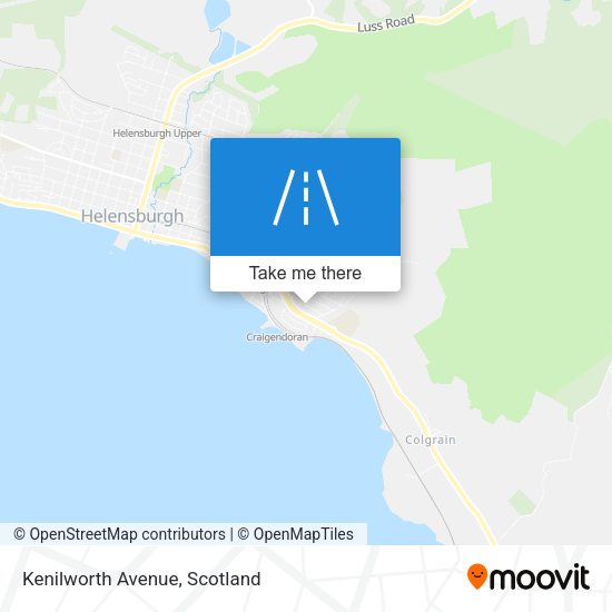 Kenilworth Avenue map