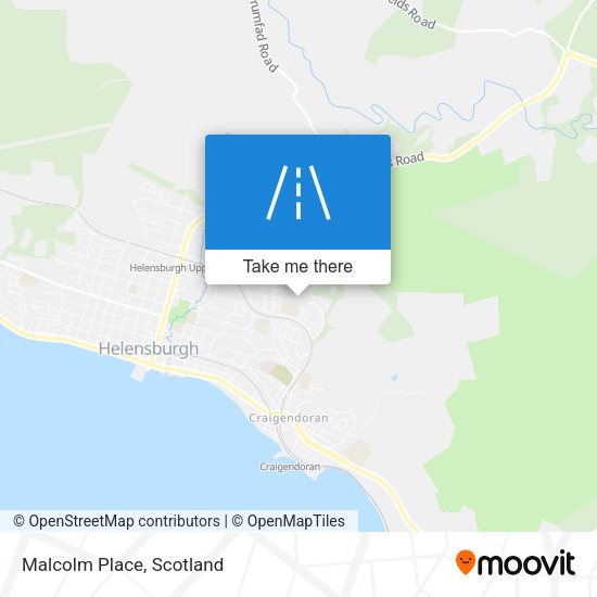 Malcolm Place map