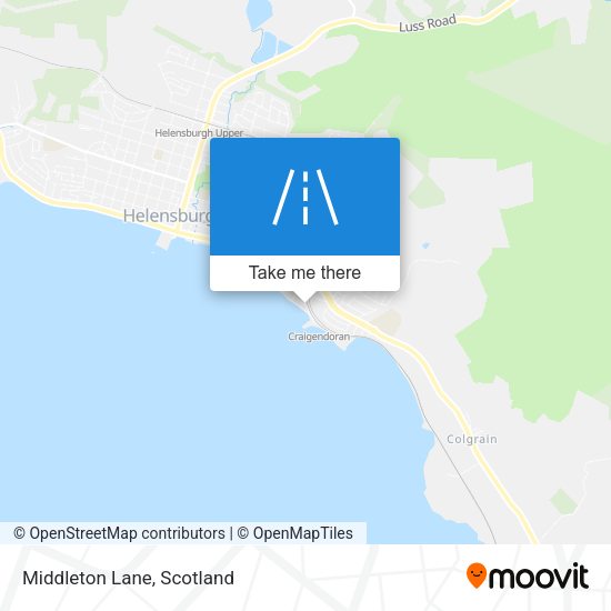 Middleton Lane map