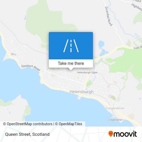 Queen Street map