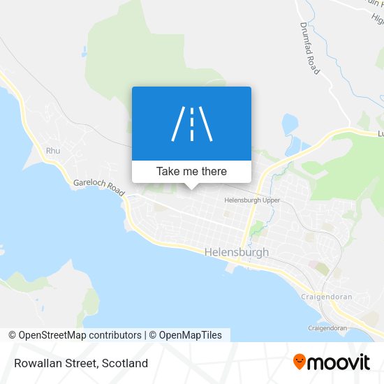 Rowallan Street map