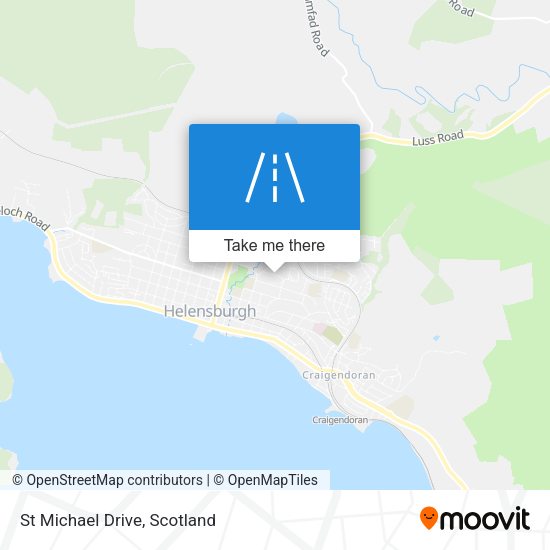 St Michael Drive map