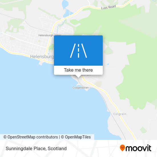 Sunningdale Place map