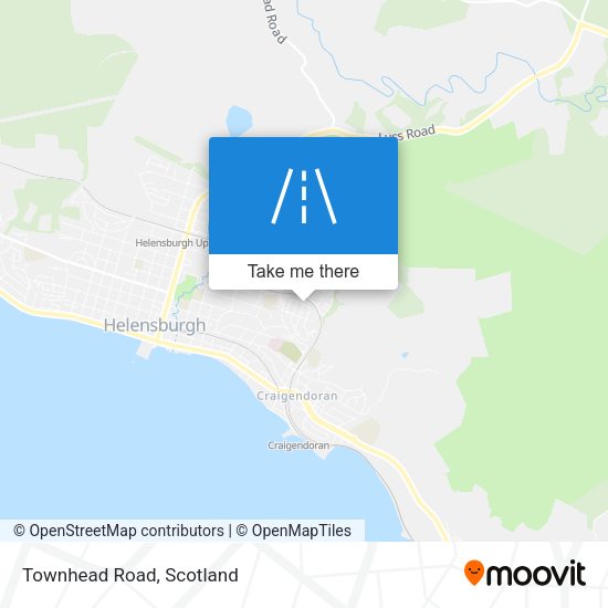 Townhead Road map