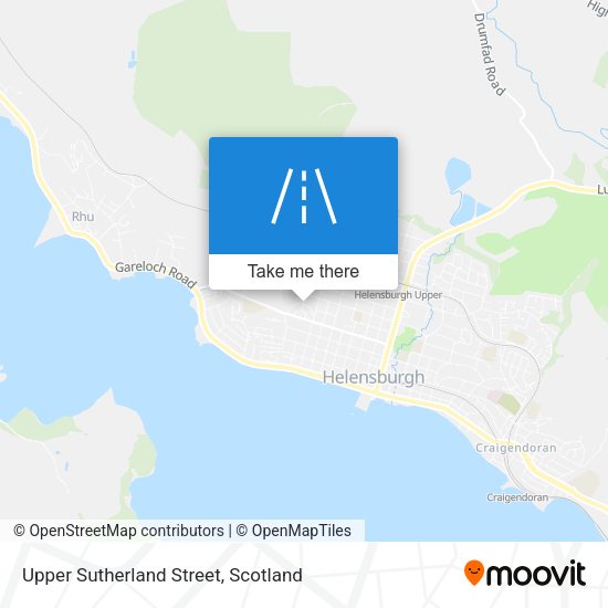 Upper Sutherland Street map