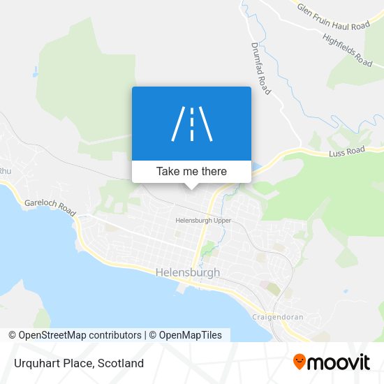 Urquhart Place map